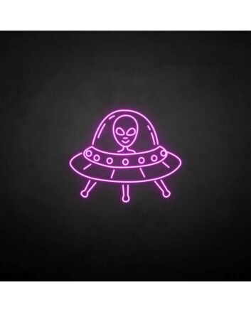 Extraterrestrial 	Alien  neon sign