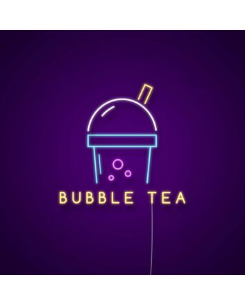 Bubble Milk Tea Neon Sign for Refreshing and Fun Spaces