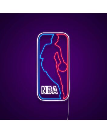 NBA Neon Sign for Sports Fans