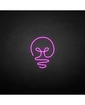&#39;Light Bulb&#39; neon sign
