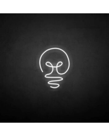 &#39;Light Bulb&#39; neon sign
