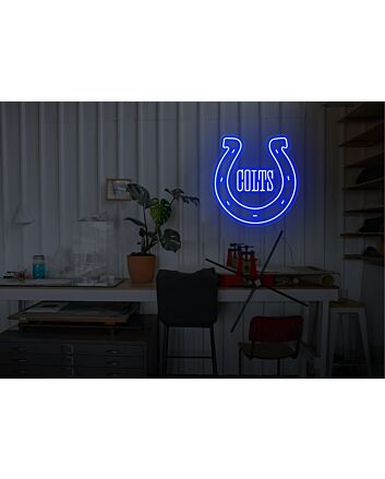 COLTS Neon Sign for Sports Fans