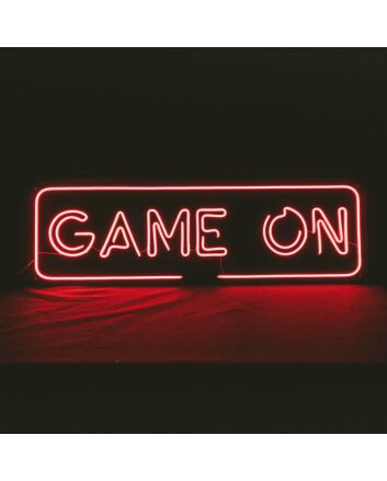 Game On Neon Sign for Gaming and Fun Spaces