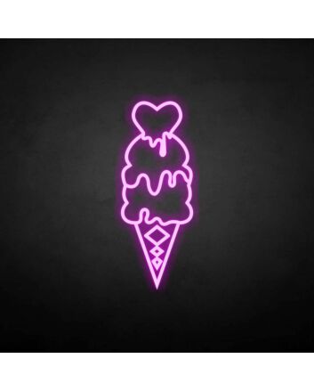 &#39;Ice Cream&#39; neon sign