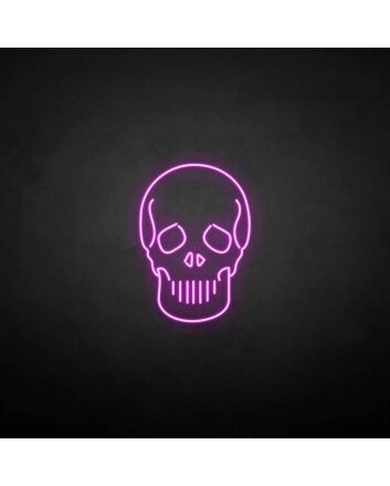 Skeleton&#39; neon sign