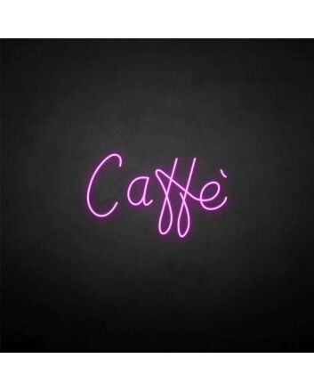 Caffè&#39; neon sign