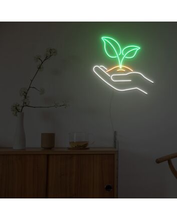 Tree Sapling Neon Sign Fashion Custom Neon Sign Lights Night Lamp LED Neon Sign Light For Home Party