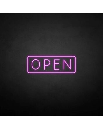 &#39;OPEN&#39; neon sign