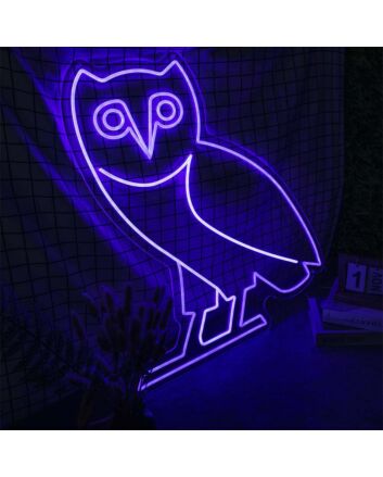 Drake Octobers Very Own Owl Neon Sign for Music Fans