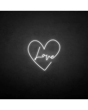 &#39;Love&#39; neon sign