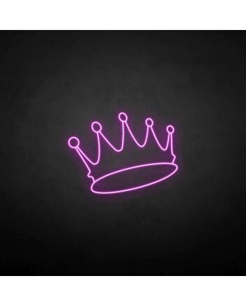 &#39;crown&#39; neon sign