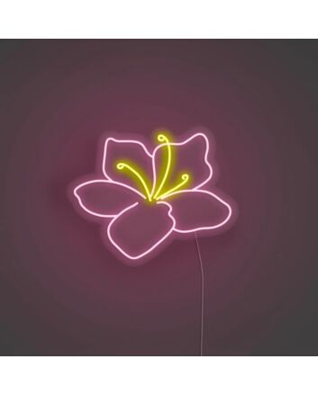 Sakura Blossom LED Neon Sign for Nature and Whimsical Decor