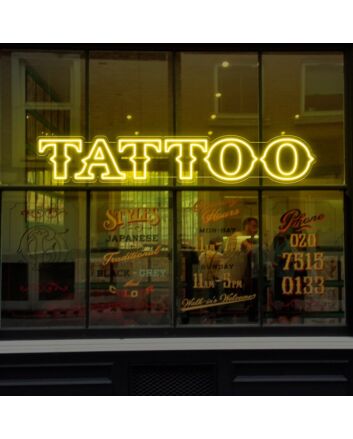 Tattoos Neon Sign For Wall for Tattoo Studios