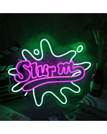 Slurm Neon Sign for Futurama Fans
