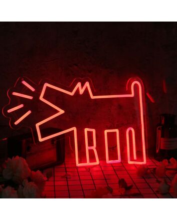 Barking Dog YP Neon Sign for Pet Lovers