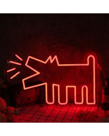 Barking Dog YP Neon Sign for Pet Lovers