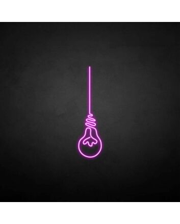 &#39;Bulb&#39; neon sign