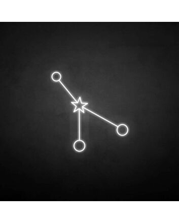 &#39;Cancer&#39; neon sign