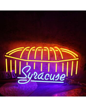 Syracuse Custom Neon Sign for Sports Fans