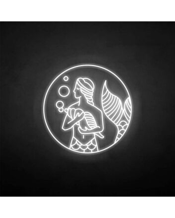 &#39;Mermaid&#39; neon sign