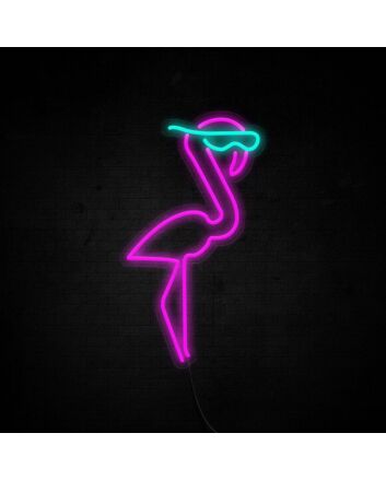 Flamingo Neon Sign for Tropical and Fun Decor