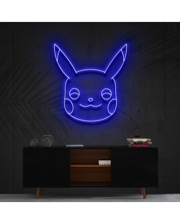 Pikachu Neon Sign for Anime Fans and Fun Spaces