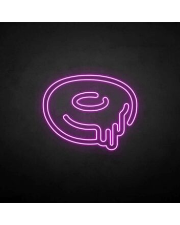 &#39;C&#39; neon sign