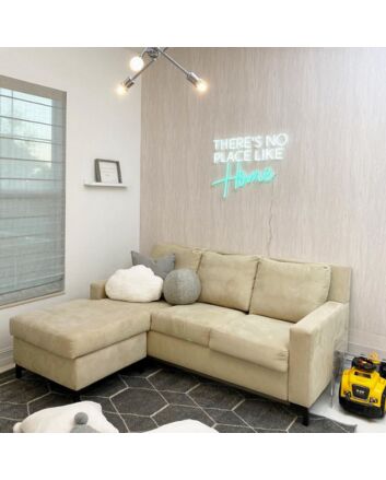 Theres No Place Like Home Neon Sign makes any home feel cozy