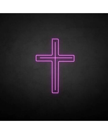 &#39;Crucifix&#39; neon sign