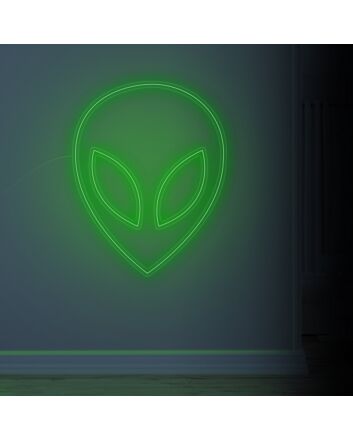 Alien Head Neon Sign adds whimsy to kids&#039; rooms