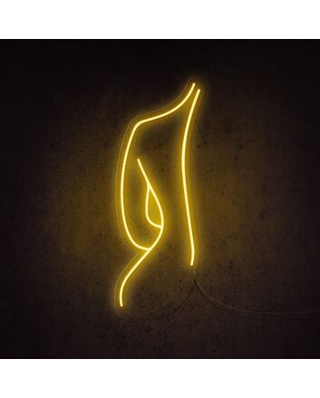 Female Silhouette Neon Sign perfect for art lovers