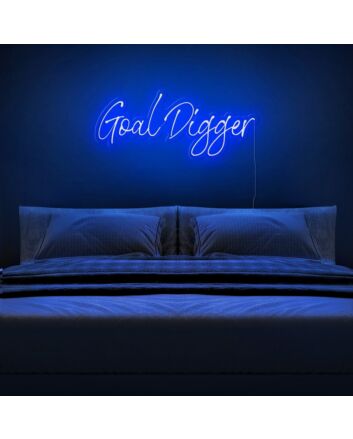 Goal Digger Neon Sign perfect for ambitious spaces
