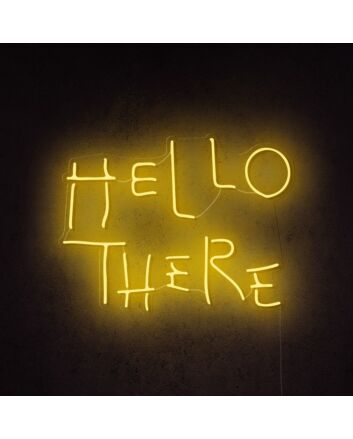 Hello There Neon Sign for friendly and inviting decor