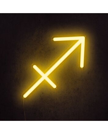 Sagittarius Horoscope Neon Sign for astrology enthusiasts