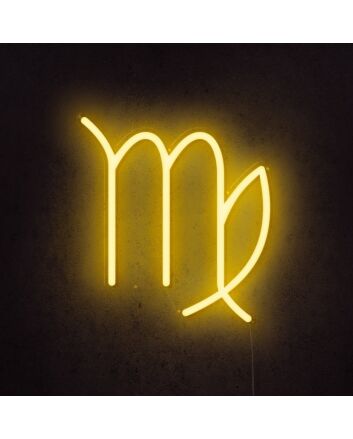 Virgo Horoscope Neon Sign V2 for zodiac enthusiasts