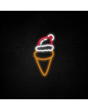 Ice Cream Neon Sign ideal for dessert shops and ice cream parlors