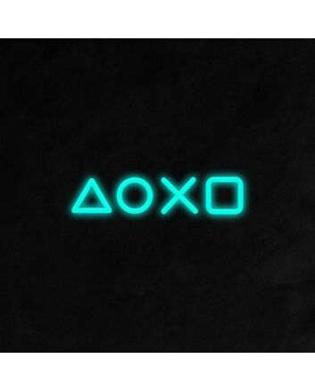 Playstation Neon Sign perfect for gaming rooms