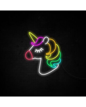 Unicorn Neon Sign adds a magical touch to kids' rooms