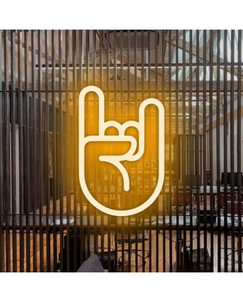 Rockin Rollin Neon Sign adds energy to any room