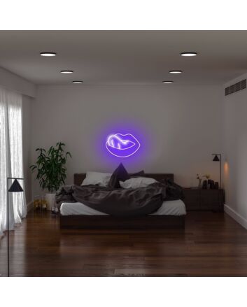 Sugar Lips Neon Sign adds a playful touch to any room