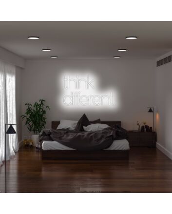 Think Different Neon Sign perfect for inspirational and creative spaces