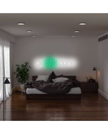 Get Sht Done Neon Sign V2 for focused and driven spaces