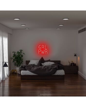 Girl Power Neon Sign perfect for empowering and positive settings