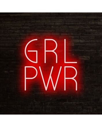 Girl Power Neon Sign perfect for empowering and positive settings