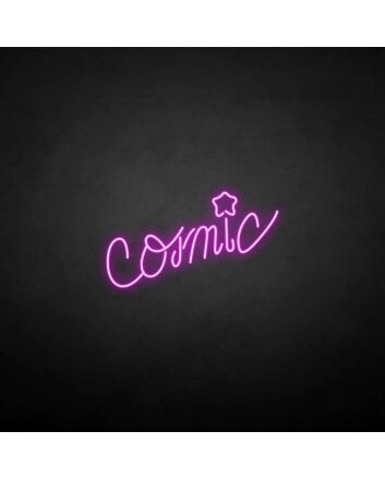 Comic&#39; neon sign