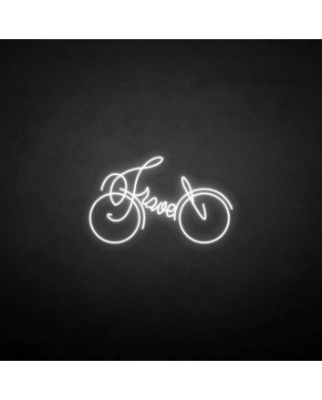 &#39;Bicycle&#39; neon sign