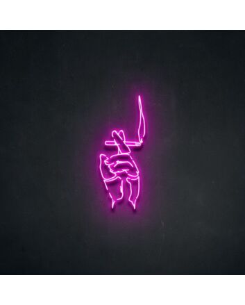 Ciggi Neon Sign adds an edgy statement