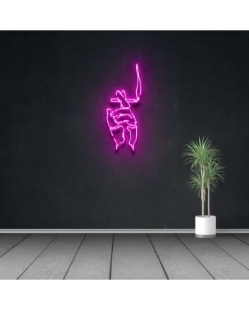 Ciggi Neon Sign adds an edgy statement