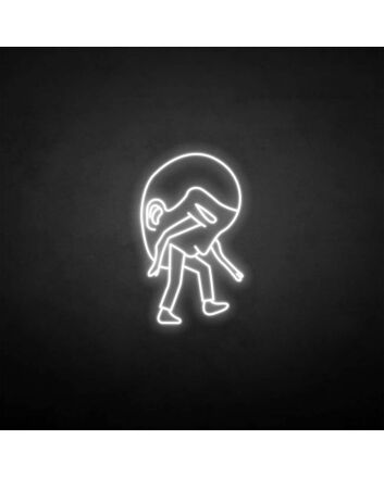 &#39;Heavyhead&#39; neon sign