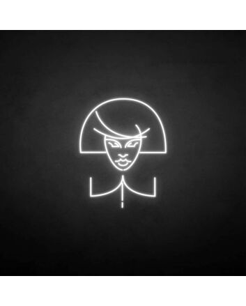 &#39;Cleopatra&#39; neon sign